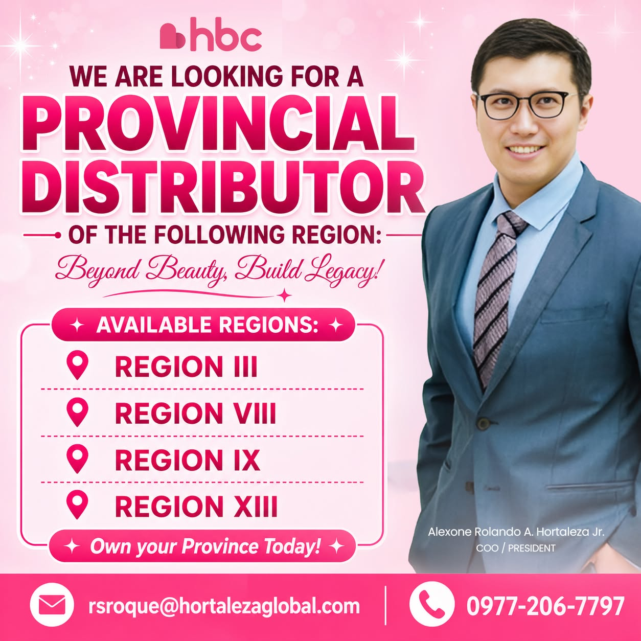 Become an HBC Distributor